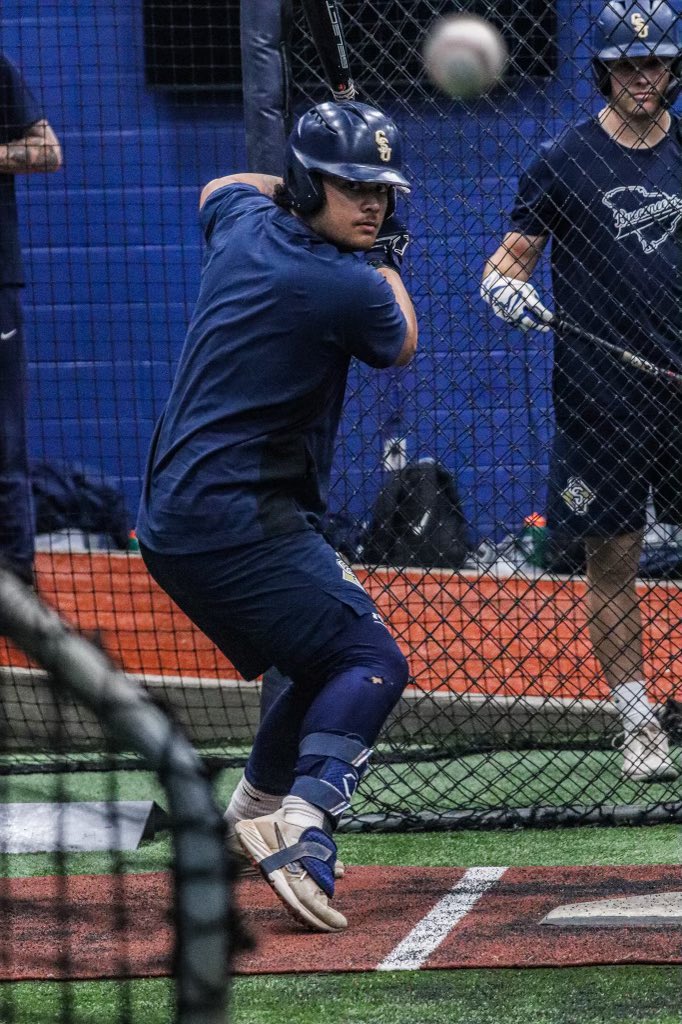 CSU_BucBaseball's tweet photo. No game today but staying loose ‼️

Doubleheader at Samford gets started tomorrow at 2 https://t.co/aN6DS6110N