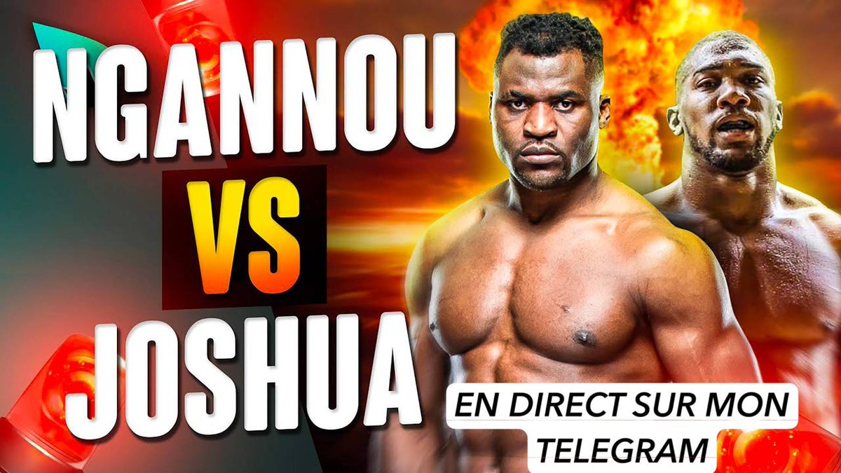 LIEN JOSHUA NGANNOU tweet media