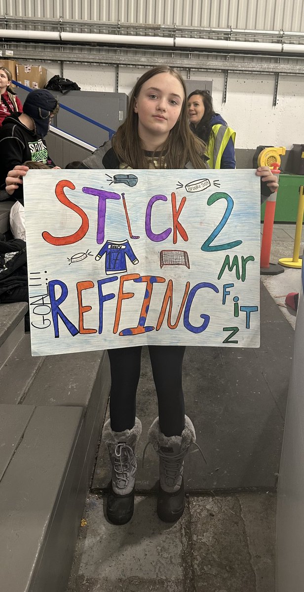MmeLeonardJRS's tweet photo. The grade 7s had a great time chirping @MrFitzPE at the student vs. teacher hockey game! All in good fun of course!😂 #chirpchirp 
@JRSSchool https://t.co/e7UnyDbcuG