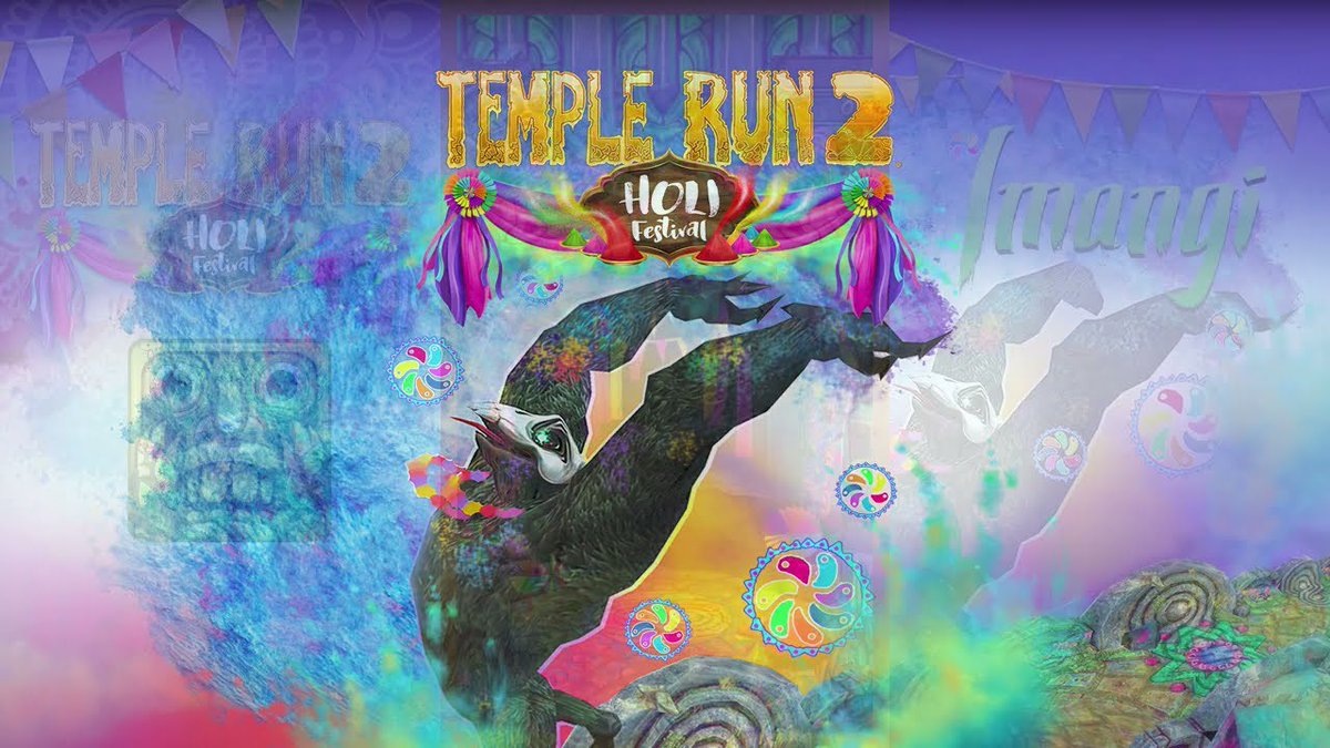 #templerun2 Holi Festival Trailer: 08/03/2024