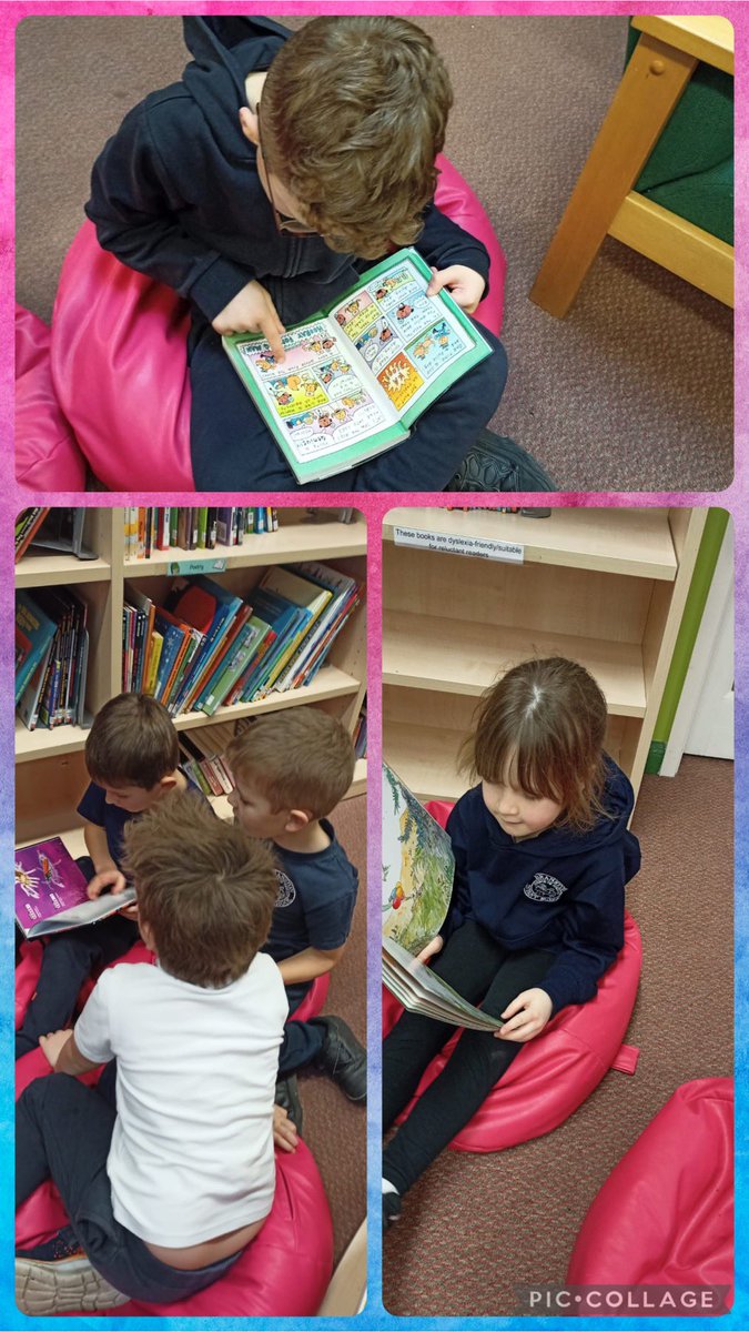 Squirrel Class visited Branston Community Library <a href="/BranstonCA/">BranstonCA</a> as part of World Book Day week. As well as exploring the bookshelves, the children listened to a story and made bookmarks. So grateful for the huge effort that library team go to every time we visit. <a href="/WSHEnglishHub/">Witham St Hughs English Hub</a>