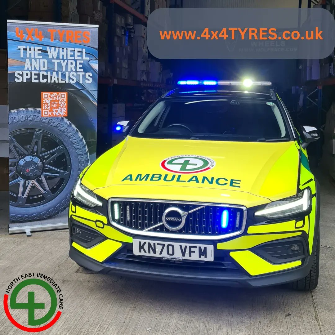 Thank you so much to 4x4tyres.co.uk for donating and fitting new all terrain tyres to our marked response car. You can read more about this donation by signing up to 4x4tyres newsletter/blog. #tyre #4x4 #offroad #allterrain #awd #volvo #donnation #thankyou