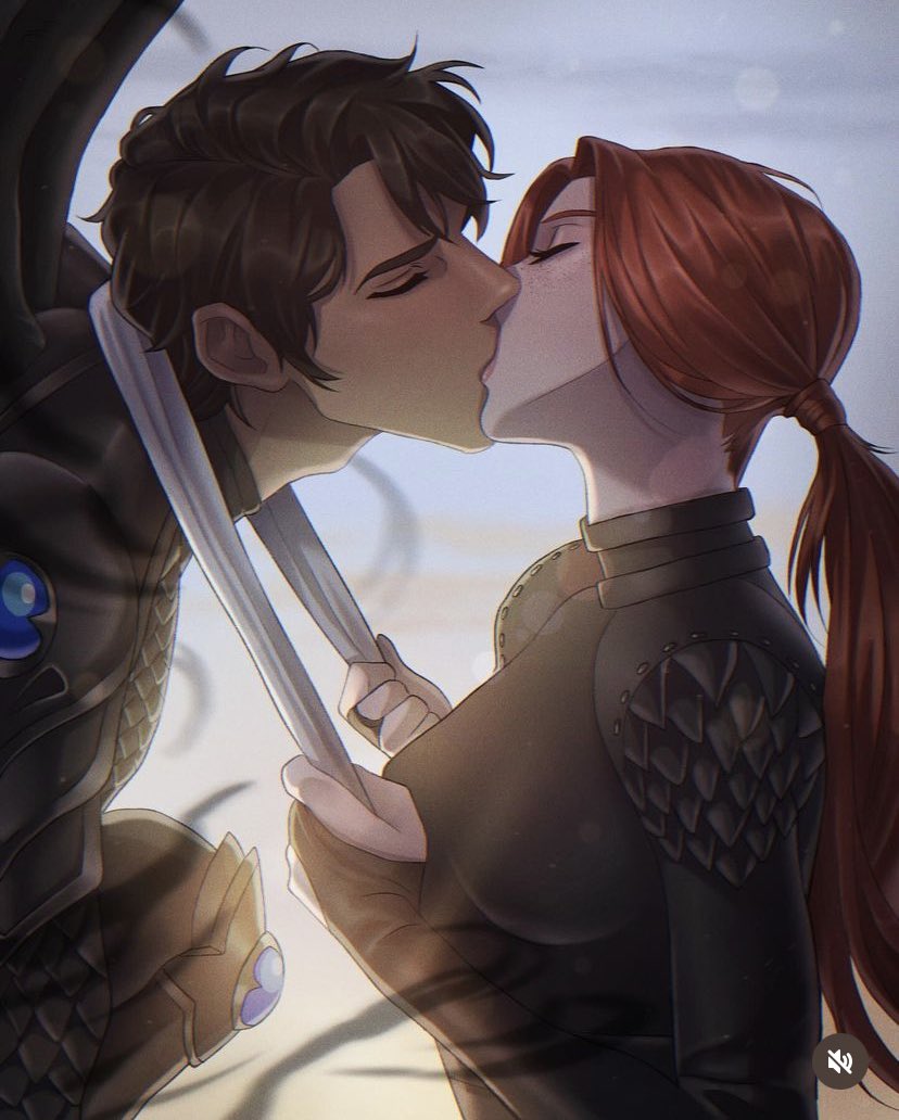 gwynrielweeks's tweet photo. Kisses and more💋 

A wonderful early Gwynriel Weeks submission commissioned by 🎨 yaz.the.bookish (ig) and drawn by @artcraawl! https://t.co/r8ev5JZUte