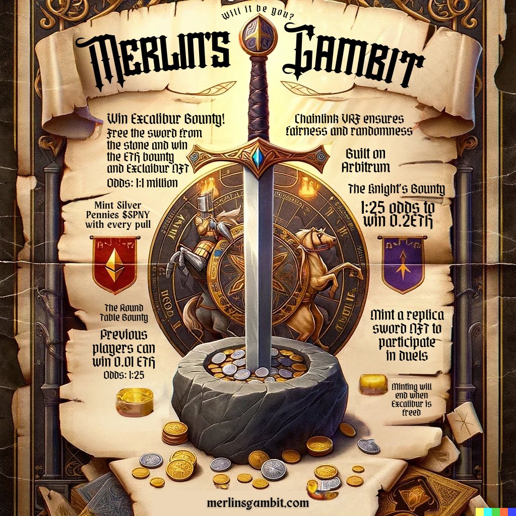 merlinsgambit's tweet photo. @MoonRovingBTC Swords from https://t.co/y7ithn38tY

Use them to duel other players and win $SPNY ✨ https://t.co/Ug116O9mkX