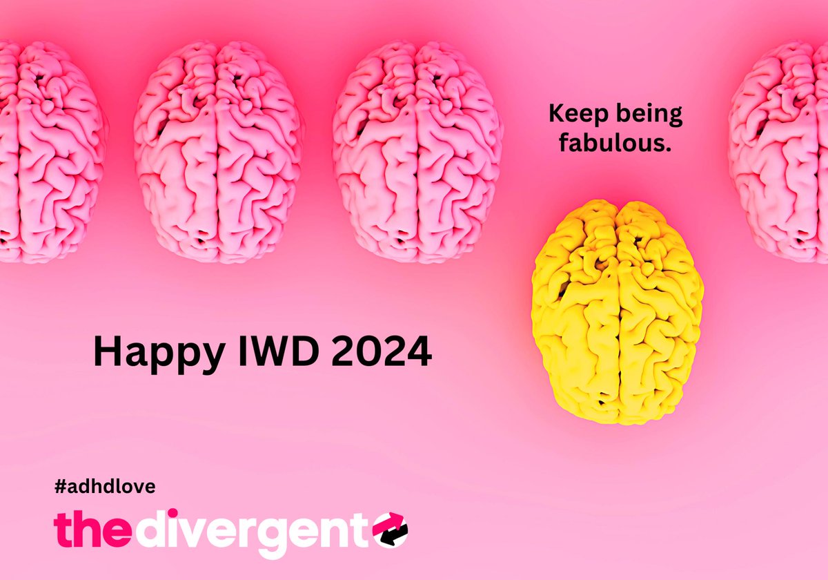 As a small businesswoman with adhd, it's a big day of reflection on how life is like living with this magnificent unicorn of a brain. I'm cool with it. and I hope you are too. I mean, I hope you are cool with your #adhd because you're pretty great just how you are. #IWD2024