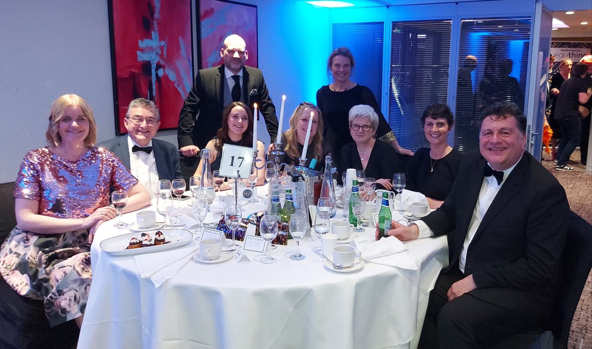Loved the company on our table last night @MatAssociation MAT Awards, thankyou for making the night so fun @SevernMulti @SEEATFamily hope you had fun too 🎉 #blueappleeducation