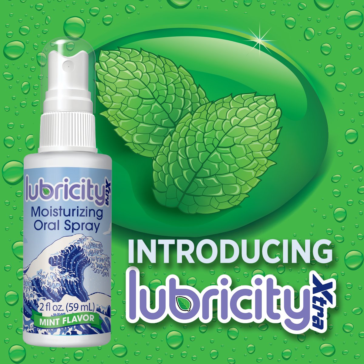 LubricityXtra's tweet photo. Mint Lubricity Xtra™  adds a burst of invigorating coolness to your mouth and locks in moisture to keep your oral cavity hydrated.

This all-natural flavor offers a refreshing sensation that leaves you feeling ready to seize the day.

Now available at https://t.co/rHCMgfzfuo https://t.co/FCEciu28RR