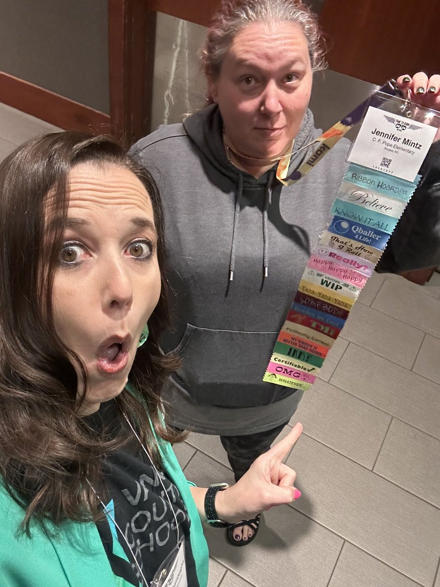 Talk about ribbon-riffic at &amp; <a href="/ncties/">NCTIES</a> 
I’m so jealous!