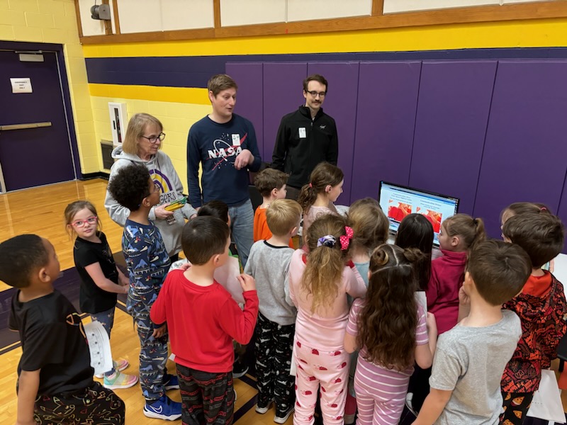 A big thank you to Mrs. Tedder for bringing <a href="/NASA/">NASA</a> to our school today! Students learned about <a href="/NASAArtemis/">NASA Artemis</a>, the solar eclipse and had some hands on experiences. <a href="/LkwdSchools/">Lakewood OH Schools</a> <a href="/HayesPTOLKWD/">Hayes Elementary PTO</a>