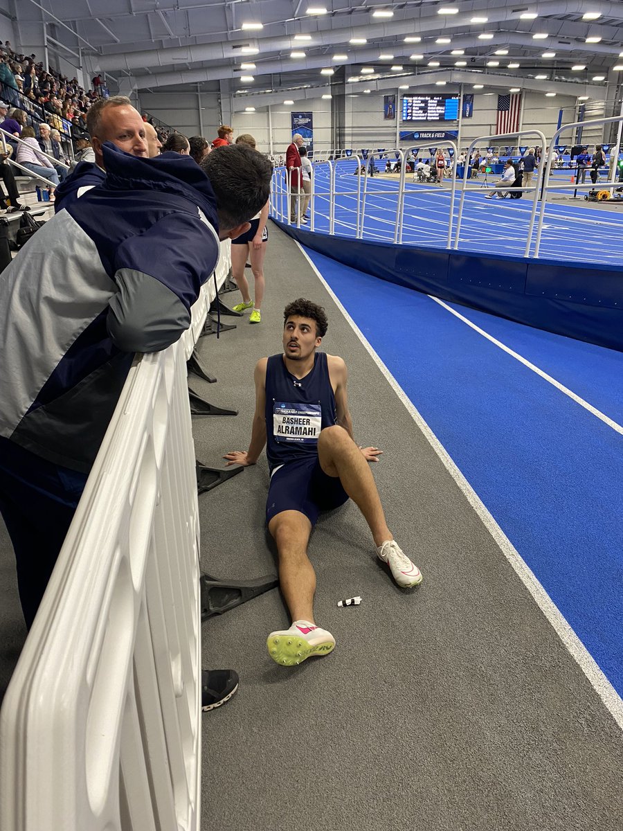 JCUXCTF's tweet photo. Basheer Alramahi places 5th overall in the 400 meters with a time of 47.95 seconds, advancing to tomorrow’s final. 

Garrett Clark places 14th overall, finishing third in his heat with a time of 48.55 seconds. ⚡️⚡️

#StreakUp | #WhyJCU https://t.co/4cA9rDE4Kq