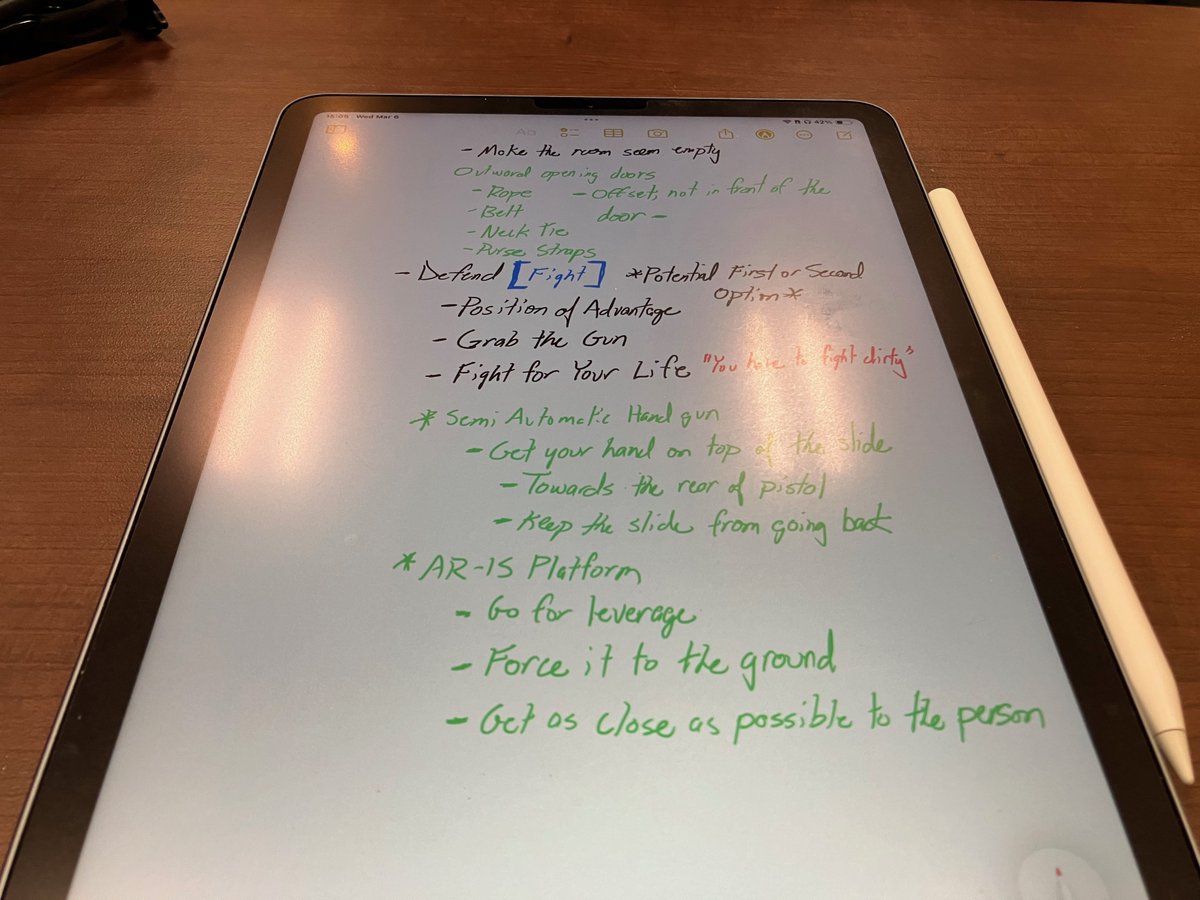 On Wednesday, I attended Active Shooter Training put on by the <a href="/madisonpolice/">Madison Police</a> department. I've gone through it with multiple agencies over the years. This time was the first time I felt there was thought put into it. Most rely on badly-acted, mass produced videos.