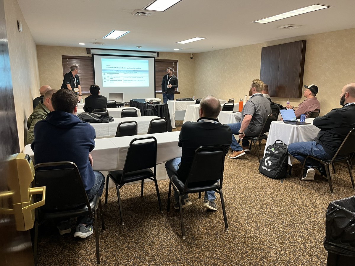 MidwestTechTalk's tweet image. Last sessions of the day! #mwttsecurity #MWTT24