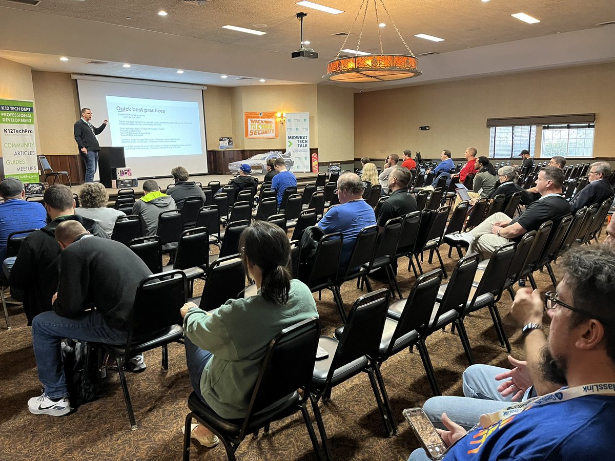 MidwestTechTalk's tweet image. Last sessions of the day! #mwttsecurity #MWTT24