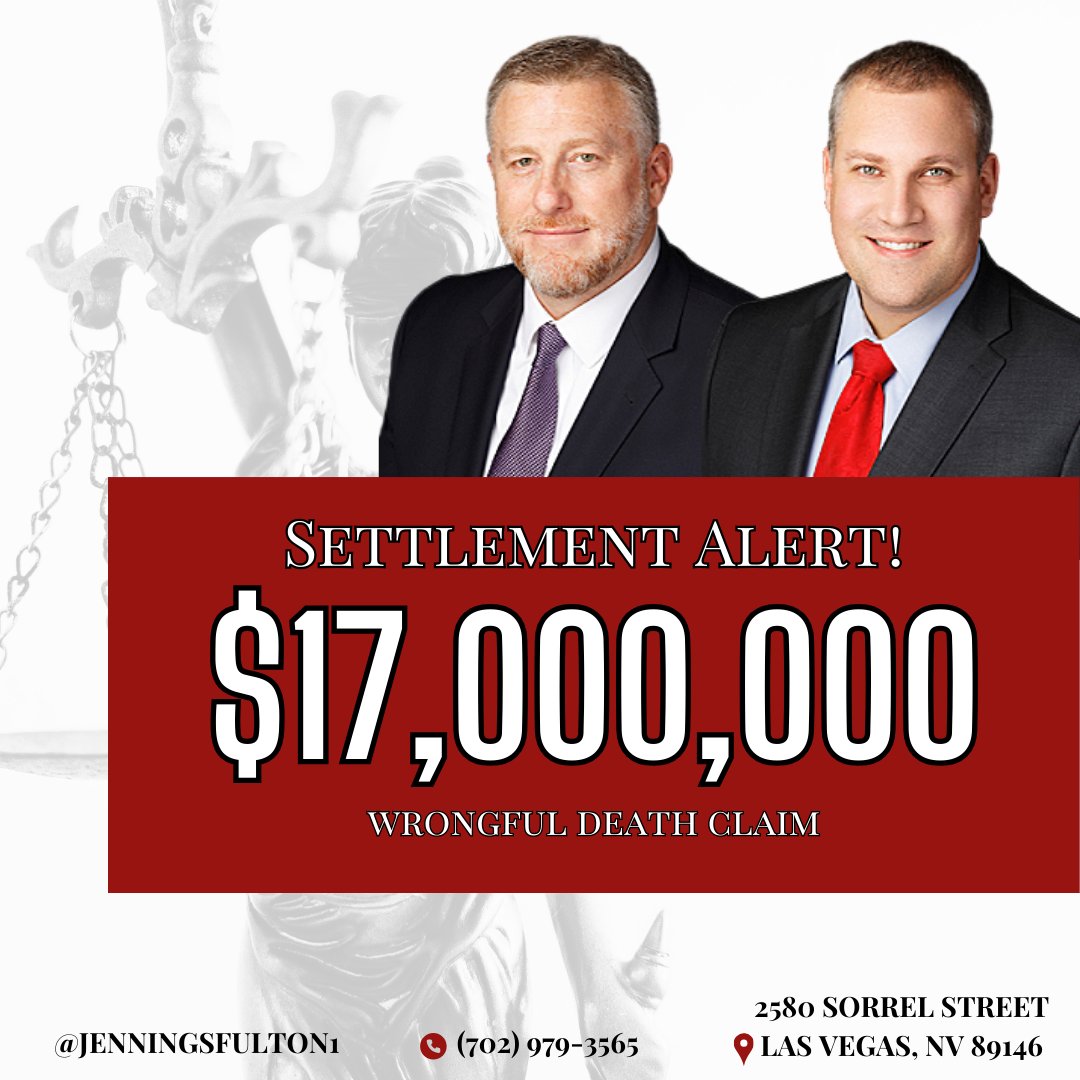 For  our clients, justice has been served! Our team has worked hard to  ensure our clients have received not only the best legal counsel, but  the best possible outcome as well. 
Call us at (702)979-3565 schedule your free 15-minute consultation today!#lasvegasattorney  #lawfirm
