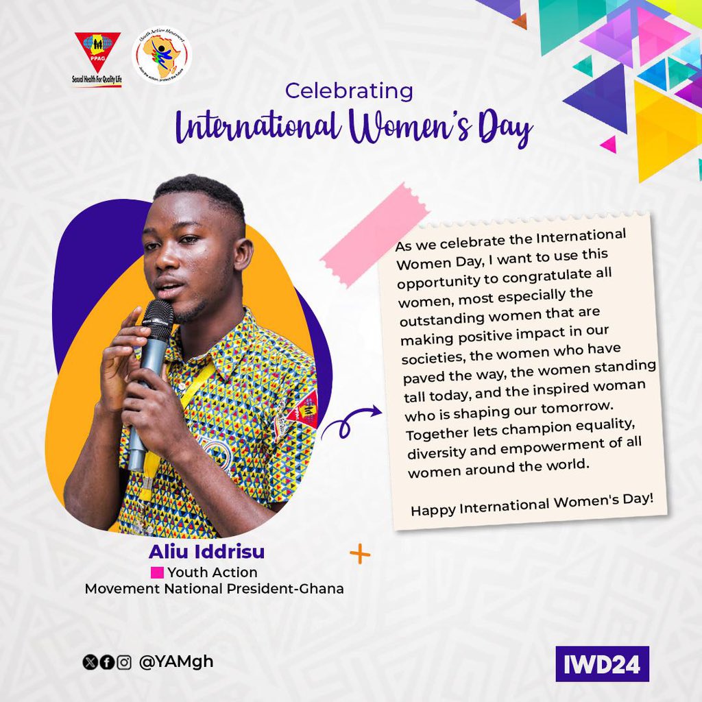 Happy international Women’s Day to all the incredible women out there… @YAMghana @TheGHAlliance @womeninGH @UN_Women @PPAGGhana @MoGCSP_Ghana @WomenDeliver @YUWMTchapter @women___empower @arhrghana @BongoIdeas @cmghana @HFFG_Ghana @UNFPAGhana @GYouthConnect