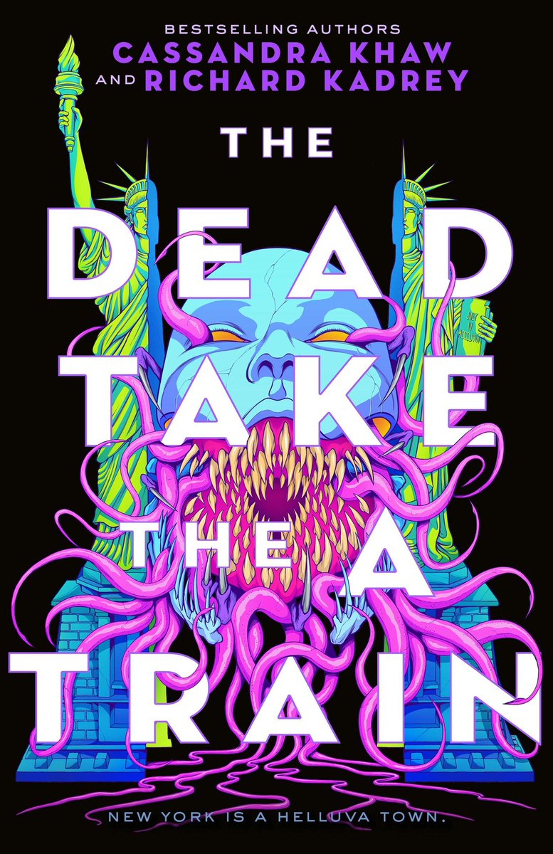 zero1's tweet photo. @goodreads Reading The Dead Take The A Train by @Richard_Kadrey and @casskhaw for my book club. https://t.co/pLXNIoTHNV