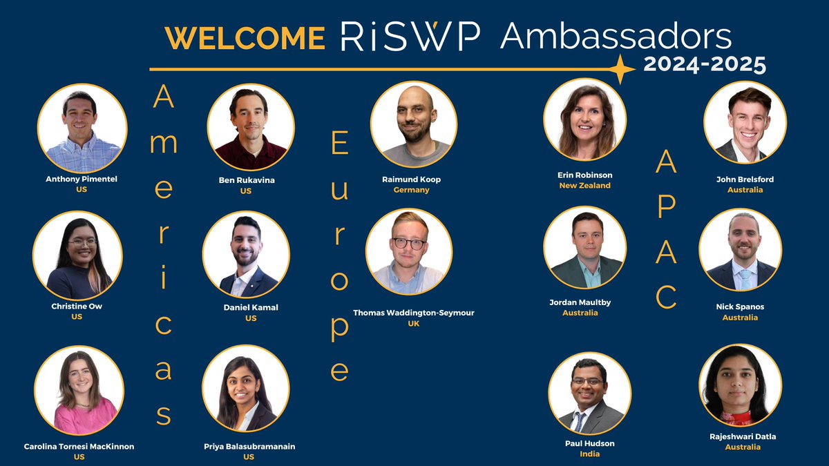 It's great to see Bluefield's #DigitalWater Analyst Christine Ow selected as a 2024 RiSWP Ambassador! RiSWP is a young professionals group focused on supporting the next generation of #smartwater/#wastewater industry leaders. Congratulations to all participating! @SWAN_forum