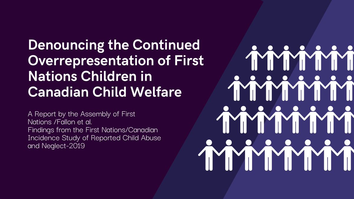 FACT: 51% of status #FirstNations children and 29% of non-status #FirstNations children live in poverty, compared to 18% of Canadian children in the general population. The report calls for reducing the over-representation of #FirstNation children in CPS: bit.ly/49qyuDA