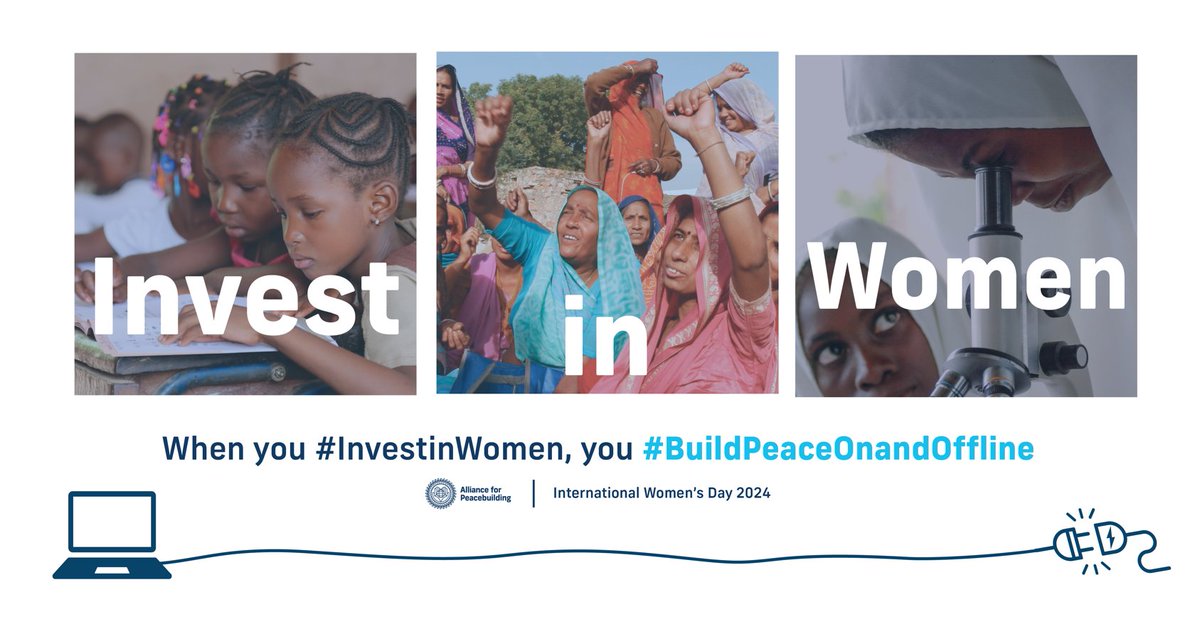 When we #InvestInWomen, we can #BuildPeaceOnandOffline—but how? @OurSecureFuture’s brief on #WPS & the digital ecosystem notes trends in tech & gender policy & recommends urgent course corrections in tech development to address gender dynamics oursecurefuture.org/sites/default/…