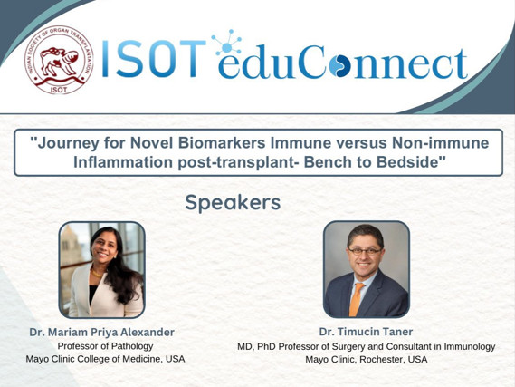 In the wee hours of dawn before we were all awake, #MayoClinicMN @timucin_taner was presenting at the @IndiaSoTx. Learn more about his specialties in #kidney, #liver, #pancreas and #pediatrictransplant. #ISOTEDUCONNECT 
mayocl.in/4a7QUJ9