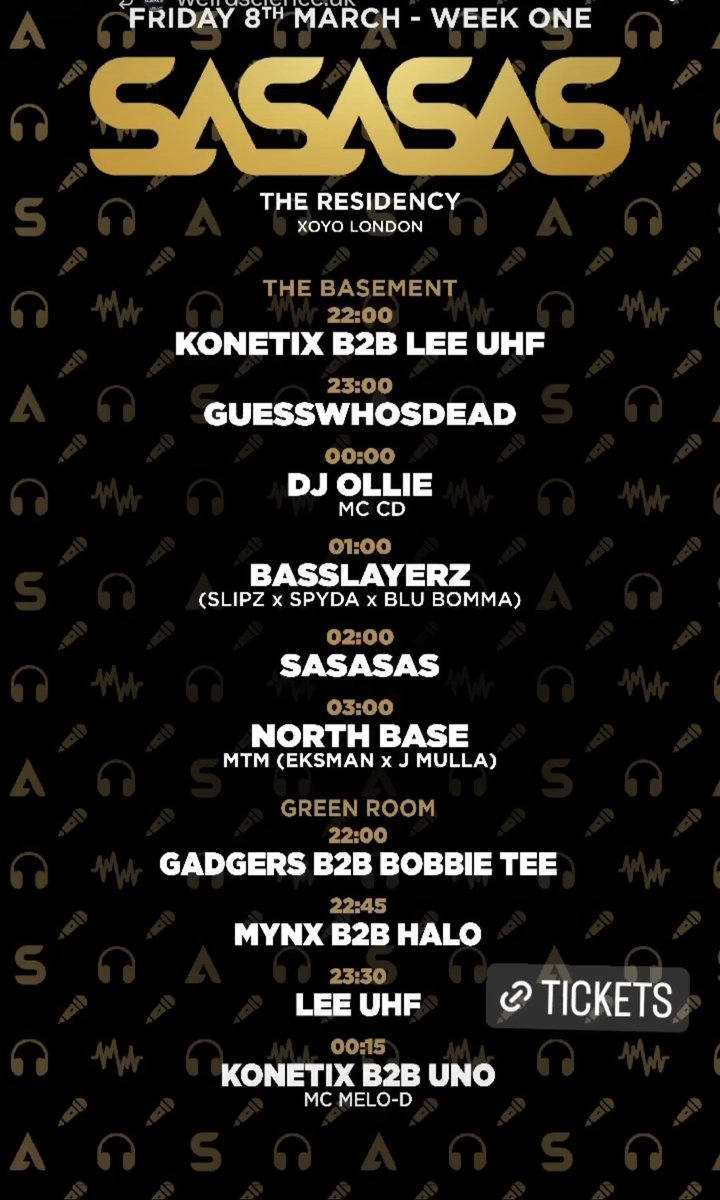 MCCD_LBG's tweet photo. Last minute booking
BIG Up @SaSaSaSDnB
Every Time π―
On Set 12am with @DJOlliednb
#RavinArmy
#LeftRightLeft https://t.co/sWhqraEAaE
