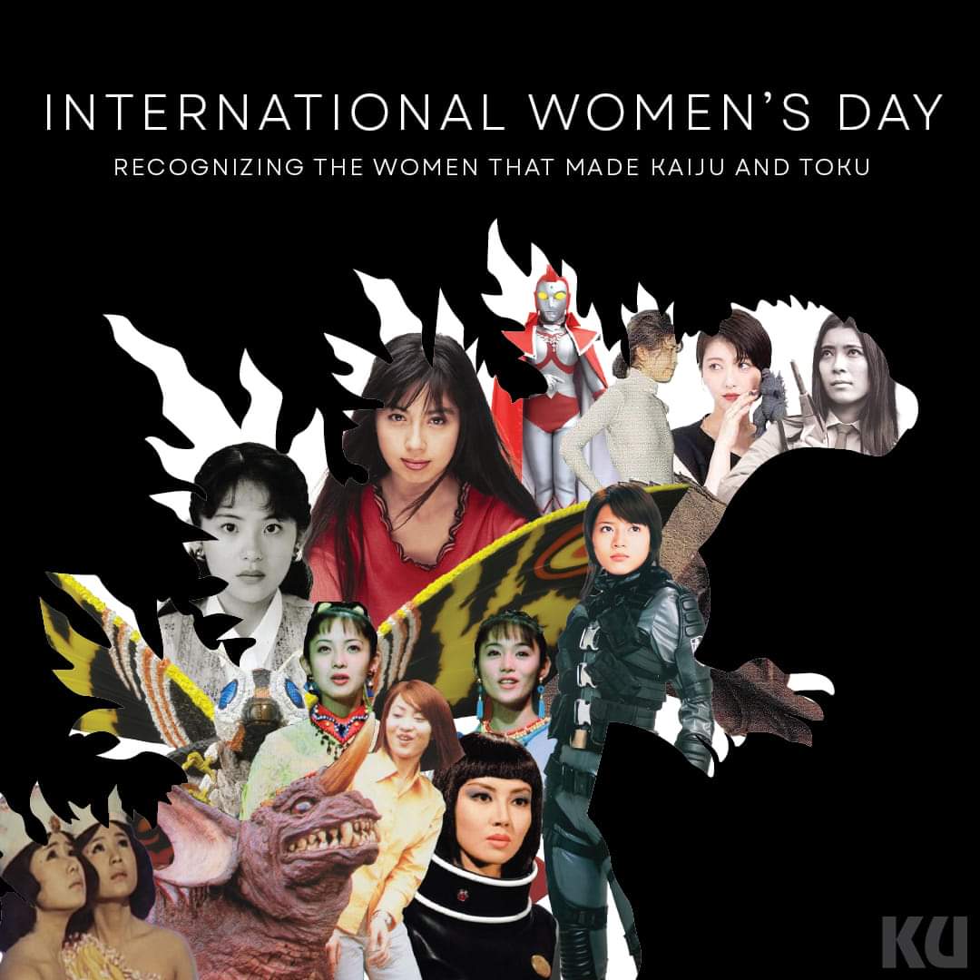 Happy International Women's Day! Join Kaiju United in celebrating the women that built the genre. 

#tokusatsufans #toku #gojira #godzillanews #news #toho #kaijufan #tokusatsufan #tokufan #womensd#tokusatsu #kaijunews #InternationalWomensDay2024