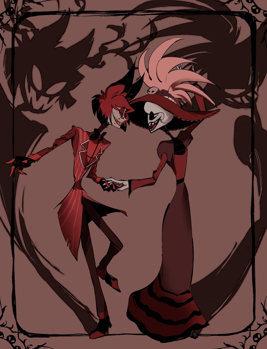 rArA_skk10's tweet photo. この二人好き☺️
#HazbinHotel #Alastor #Rosie  #アラスター #ロージー #イラスト https://t.co/9qxukMNNVl