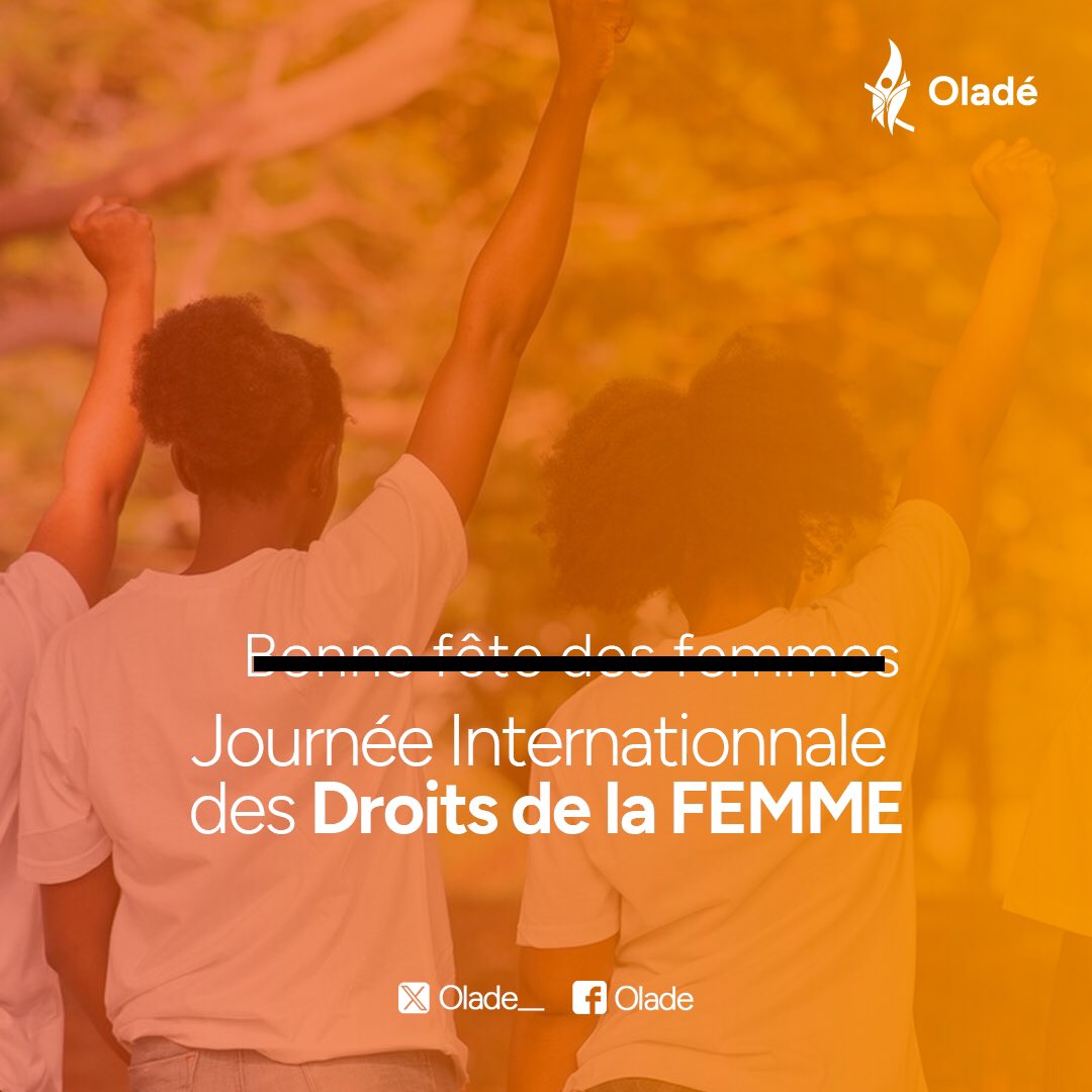 Le 8 Mars n'est pas la fête des femmes.
 Aujourd'hui, tu verras un tas d'affiches avec "Bonne fête des femmes". Champion.ne, ce n'est pas la fête des femmes, c'est la Journée Internationale des Droits de la Femme. 
⤵️