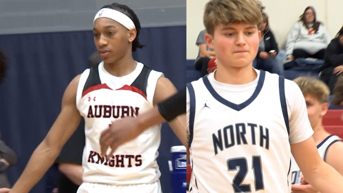 Auburn's Rakim Chaney has received All-State Honorable Mention honors in 4A and Belvidere North's Adam Brown the same in 3A from the Illinois media. @rakimchaney1 @Auburn_AD @AdamWBrown21 @BNHS_Hoops