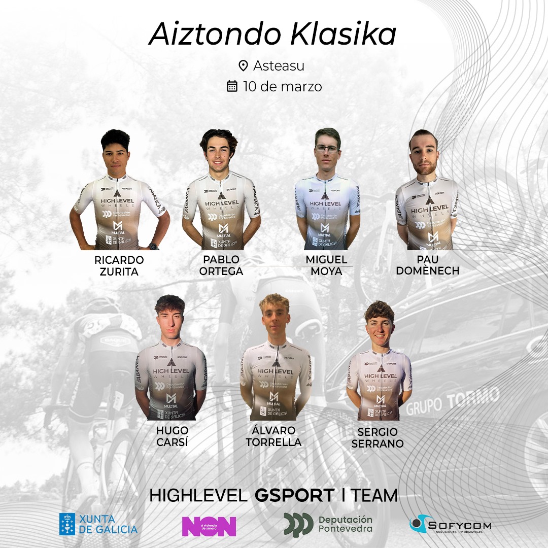 ⚔️ <a href="/AIZTONDOklasika/">AIZTONDOklasika</a> 

📝 Tercera prueba de la #CopaEspañaEliteSub23 

📺 <a href="/sportpublictv/">@sportpublictv</a>
