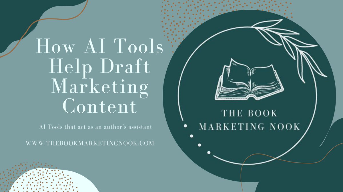 thebookmarketingnook.com/how-ai-tools-h… #bookmarketing #aiformarketers #MarketingTips