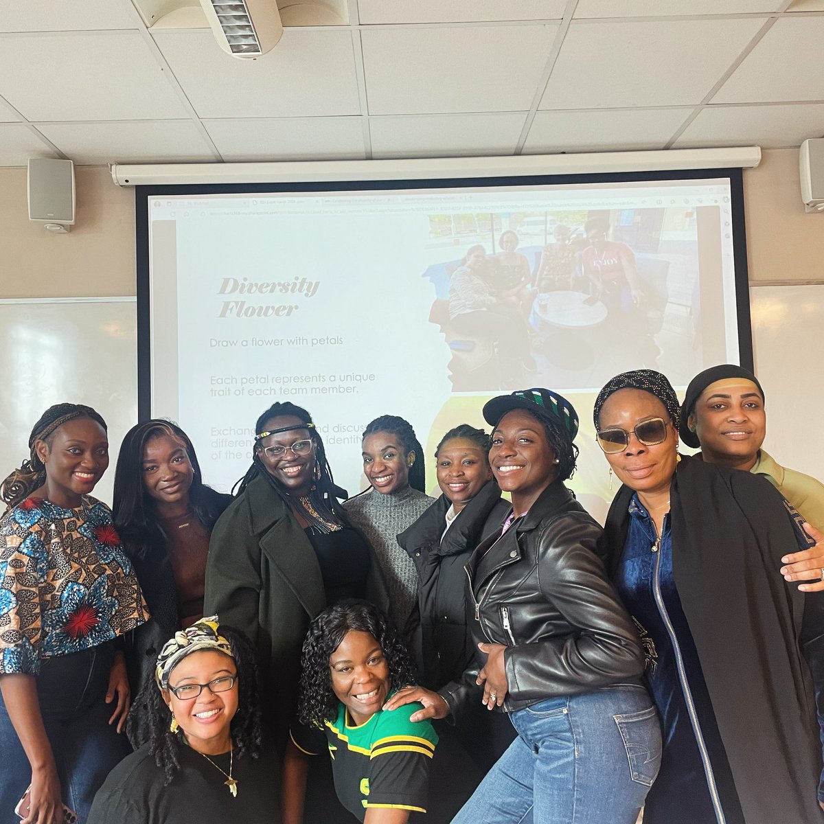 Celebrating cultural diversity with shortened midwifery students <a href="/UniofHerts/">University of Hertfordshire</a> #InspireInclusion2024 @uhmidwifery <a href="/UH_HSK/">uk</a>