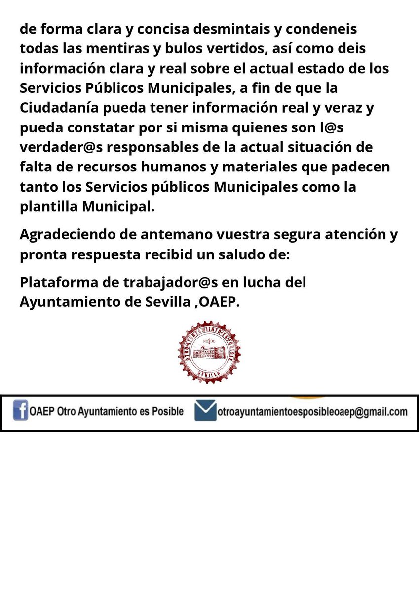 <a href="/usoaytosevilla/">USOAYTOSEVILLA</a> <a href="/jlsanzalcalde/">José Luis Sanz</a>