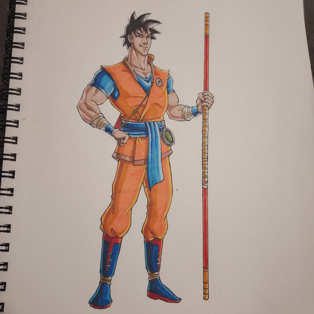 One of my biggest inspirations to this day to be the artist I am. I'll keep going to be better, to push my limits, not because I should, but because Akira Toriyama showed me, and all of us, that we can.
#RIPAkiraToriyama