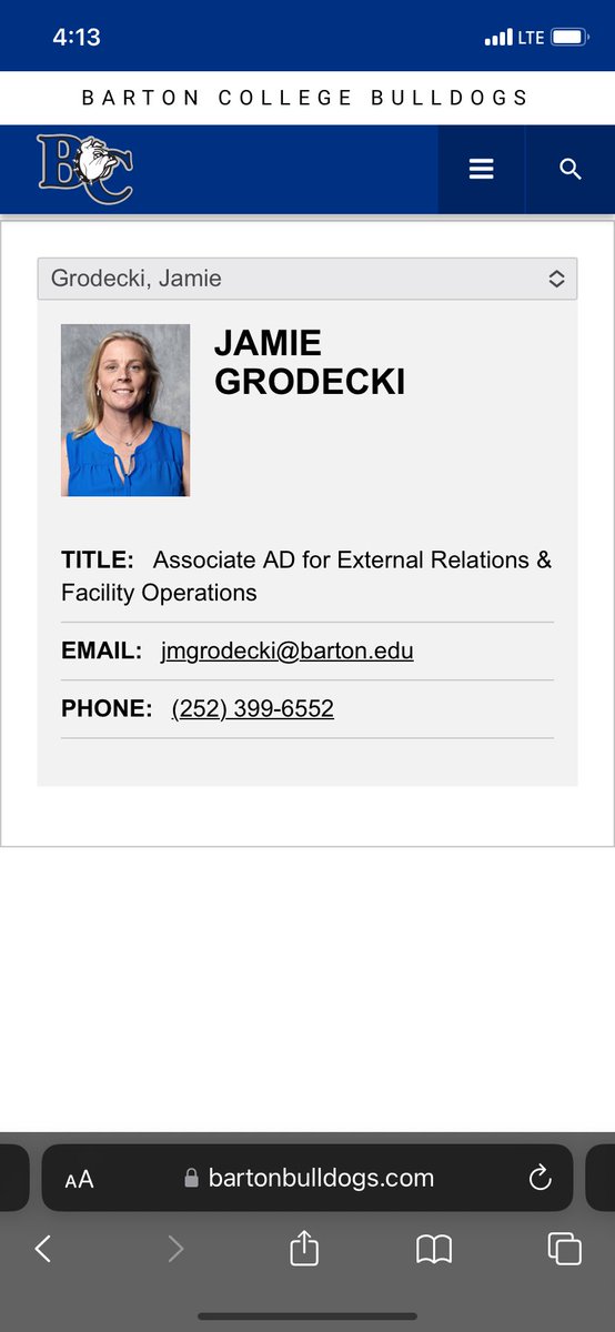 Happy International Women’s Day to everyone. We’re especially fortunate to have these two accomplished leaders ⁦<a href="/BartonAthletics/">Barton College Athletics</a>⁩.