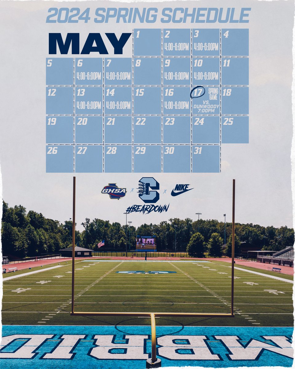 Spring Football is BACK in Bear Country‼️

🐻⬇️