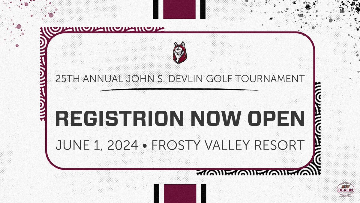 Registration for the 25th Annual John S. Devlin Golf Tournament to benefit the @bloomufootball team is now open! Register your foursome today and check out the new sponsorship opportunities available! tinyurl.com/4amwxt3j #Unleashed