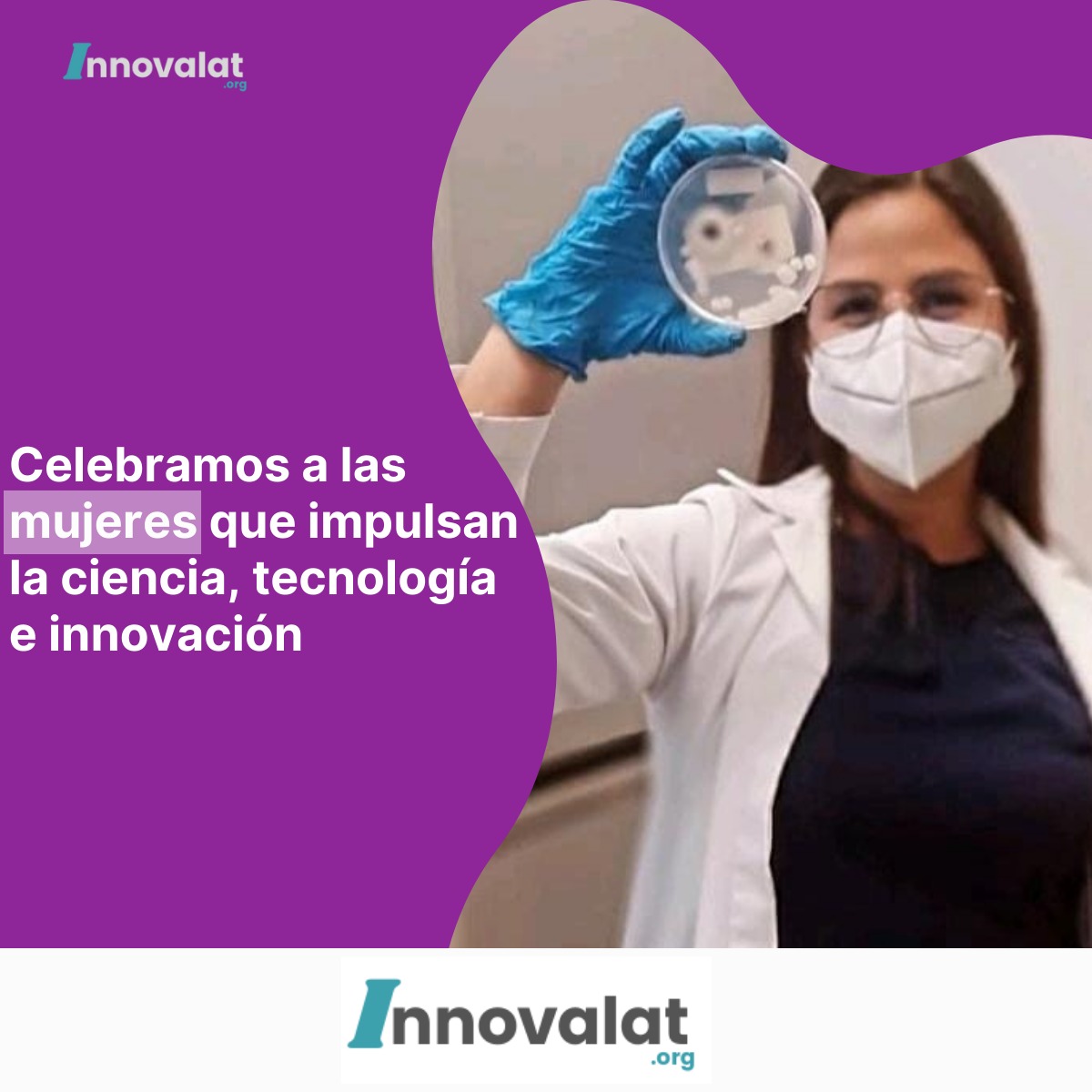 Innovalat_org's tweet photo. 🌹🌹🌹Celebramos a las mujeres que impulsan la ciencia, tecnología e innovación.

!Feliz día mujeres del mundo! 🌹 https://t.co/I25q3h1evG