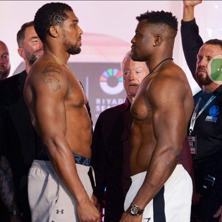 If Anthony Joshua wins Francis Ngannou tonight, I will share 500k for everyone that Likes♥️ this post.