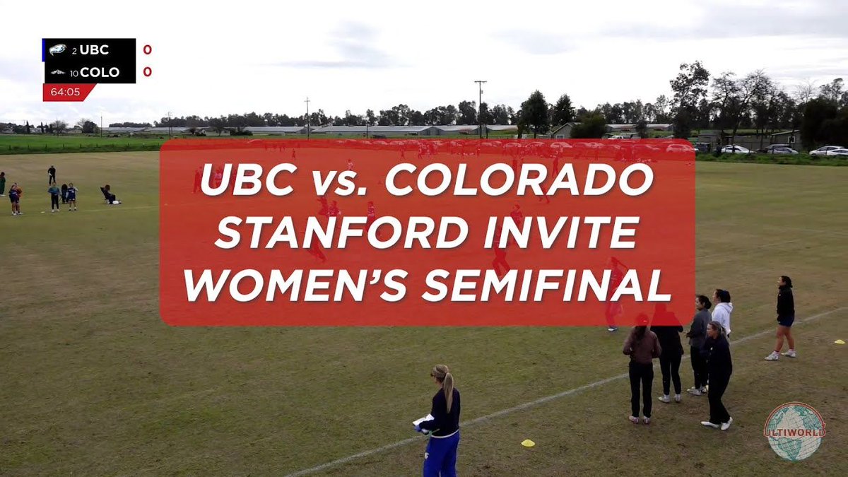Watch this Stanford Invite Women's Semifinal Recap <a href="/UBCwomensulti/">UBC Women's Ultimate</a> vs. <a href="/Quandaryult/">Quandary Ultimate</a>
 ➡️  youtu.be/5wDGaUtFATg