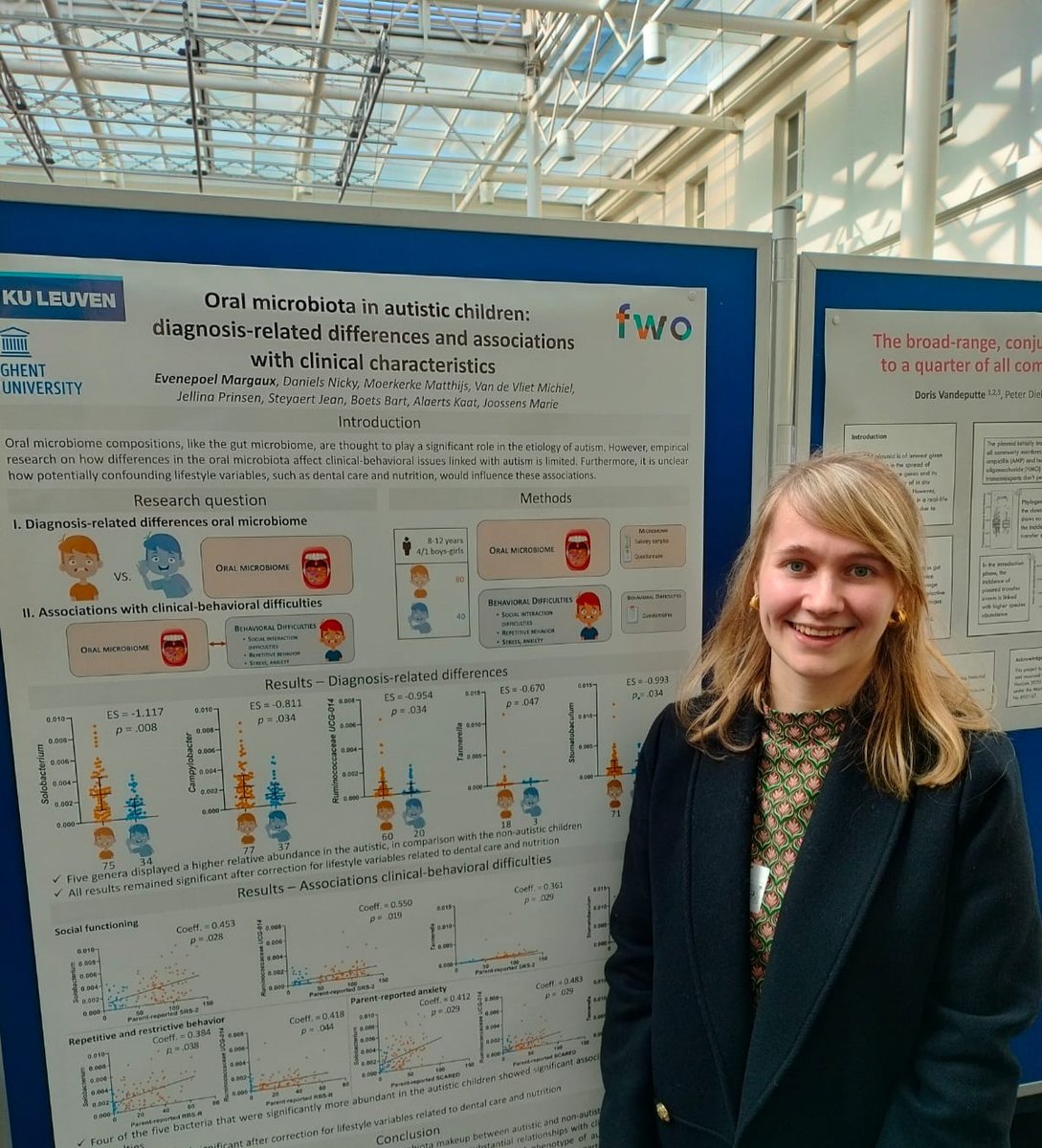 Margaux Evenepoel (@margauxevenep) on Twitter photo Very honored to have had the opportunity to give a flash talk and present a poster during my first #BSM congress!
A big thanks to @LM_UGent and <a href="/neuromodlab_KUL/">Neuromodulation Laboratory</a> for making this research possible! ☺
#BSM2024 Very honored to have had the opportunity to give a flash talk and present a poster during my first #BSM congress!
A big thanks to @LM_UGent and <a href="/neuromodlab_KUL/">Neuromodulation Laboratory</a> for making this research possible! ☺
#BSM2024
