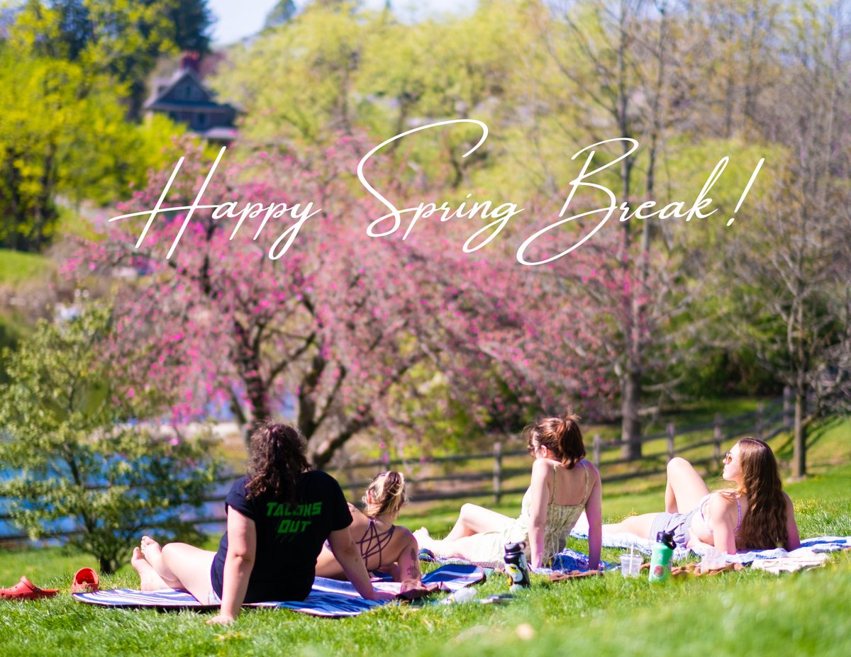 Happy Spring Break everyone! Enjoy! #brynmawrcollege #springbreak