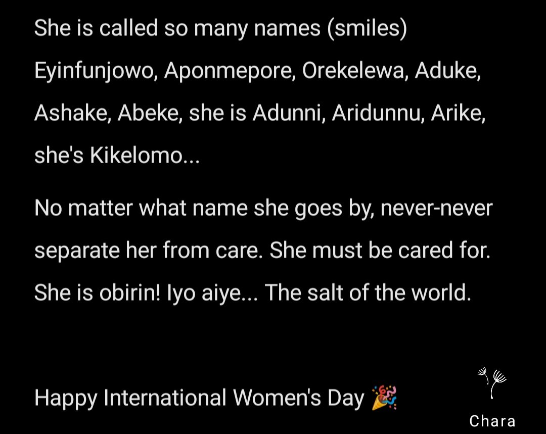 JAD_BENSON's tweet photo. HAPPY INTERNATIONAL WOMENS DAY #WomansDay #InternationalWomensDay2024 #InternationalWomansDay #Nigeria #yoruba https://t.co/7F1hYr1QM9