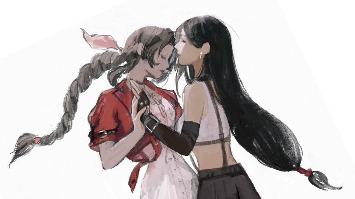 virsnia's tweet photo. happy international women’s day to my fav gfs aerith and tifa
#ff7 https://t.co/cjARrL9QfM