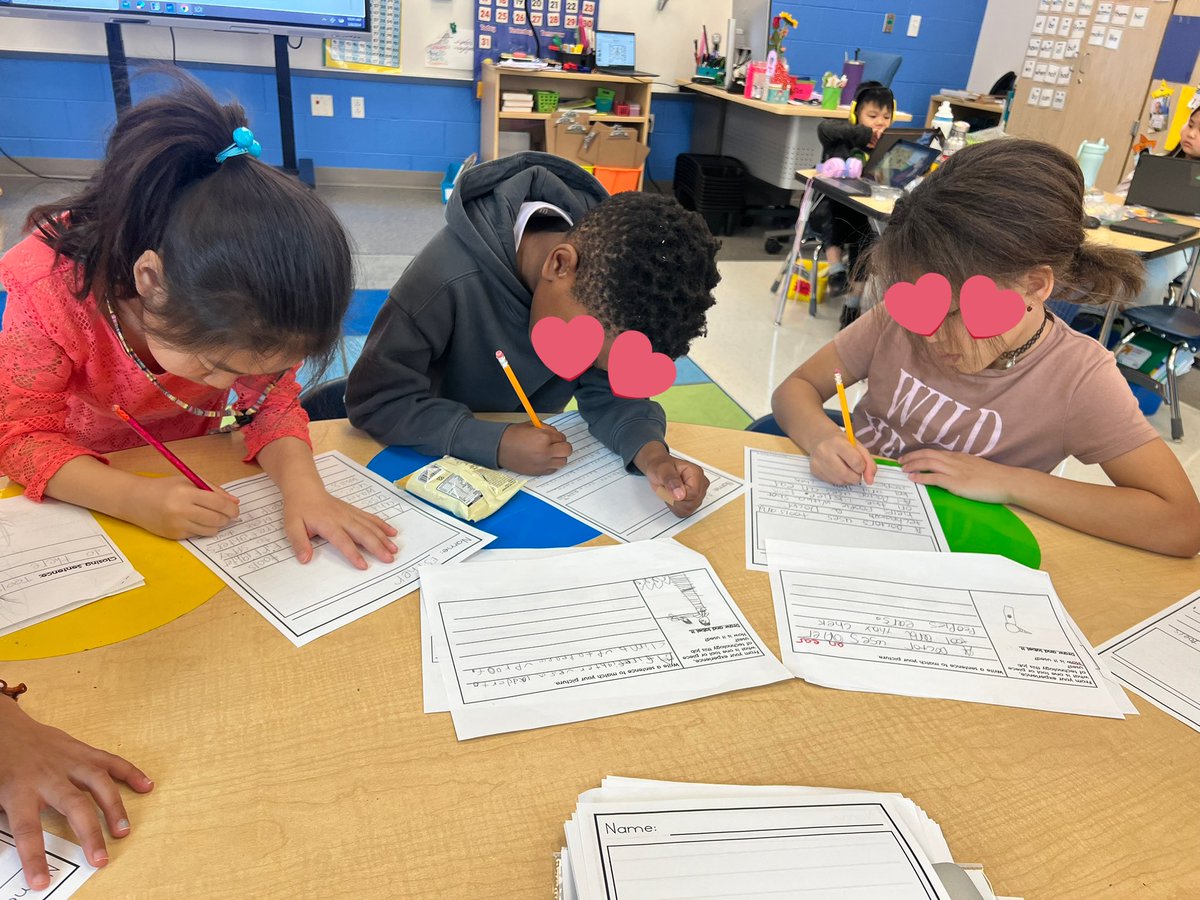 ms_grinham's tweet photo. These #FabulousFirsties are working hard on their writing. We researched how jobs use different forms of technology to help workers be efficient. Today we combined our research into a writing piece. https://t.co/p6TZZMbAxa