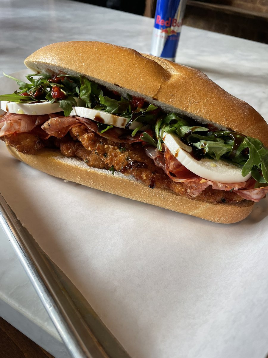 I walked into this store and they were taking photos of this sandwich they made and I said “dang that looks good!” And then they just GAVE IT TO ME FOR FREE! I’m blown away. Still reeling. Free sandwich Friday has become one of the top 5 best days of my life! #blessed