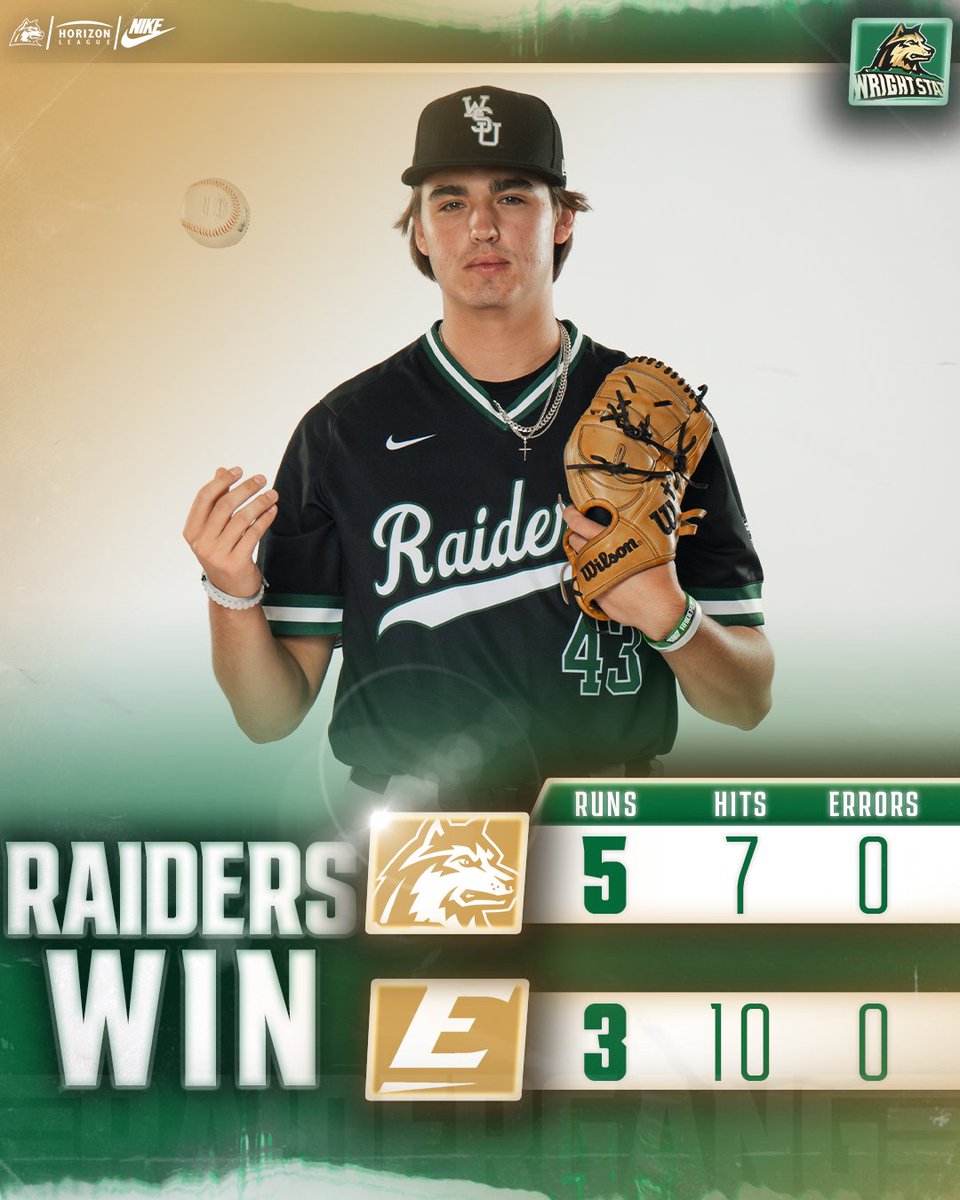 Schoetzow with the save! Game 2 in Kentucky starts tomorrow at 4:00 #Raidergang | #BuildtheMonster
