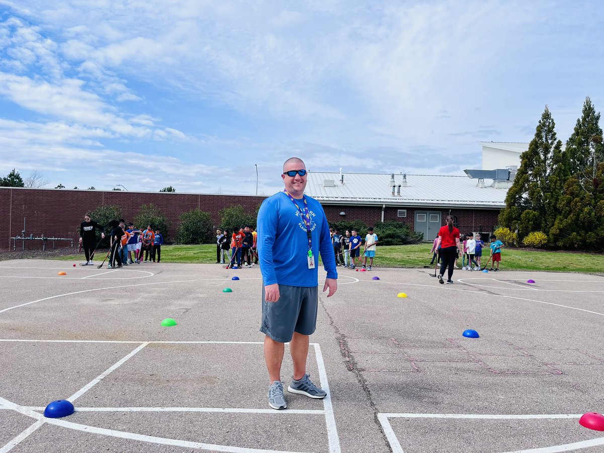 Today was a fantastic day at MPES! 🧡💙 We celebrated Millie Day, and the Hurricanes hosted a fun-filled hockey day of learning and playing for us! Thanks to Coach Rood for coordinating all the fun! 🧡💙 🎉 <a href="/MillsParkPE/">Scott Rood</a> <a href="/Canes/">Carolina Hurricanes</a>