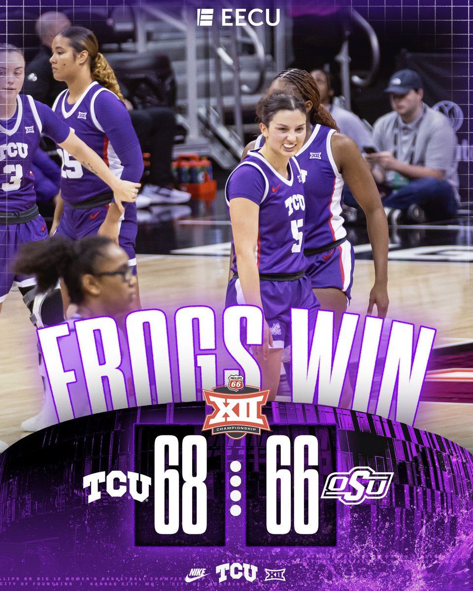 🟣🟣🟣🟣 Survive and advance! #GoFrogs