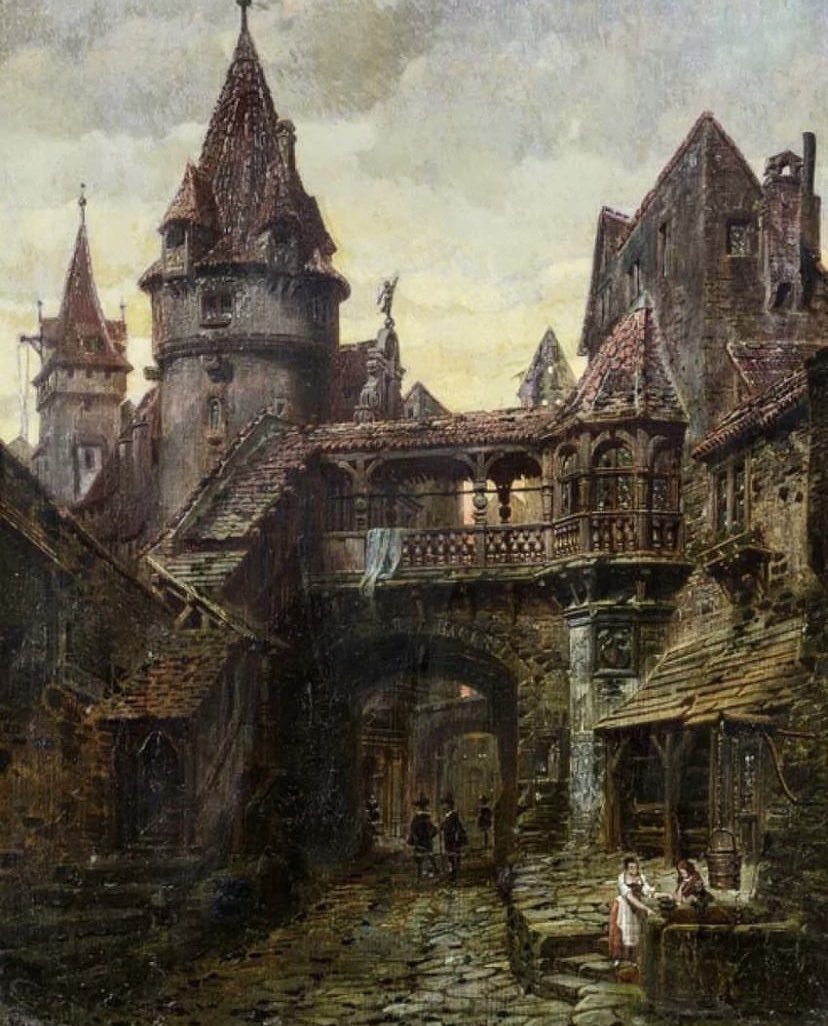 Painting by Ferdinand Knab (1834–1902)